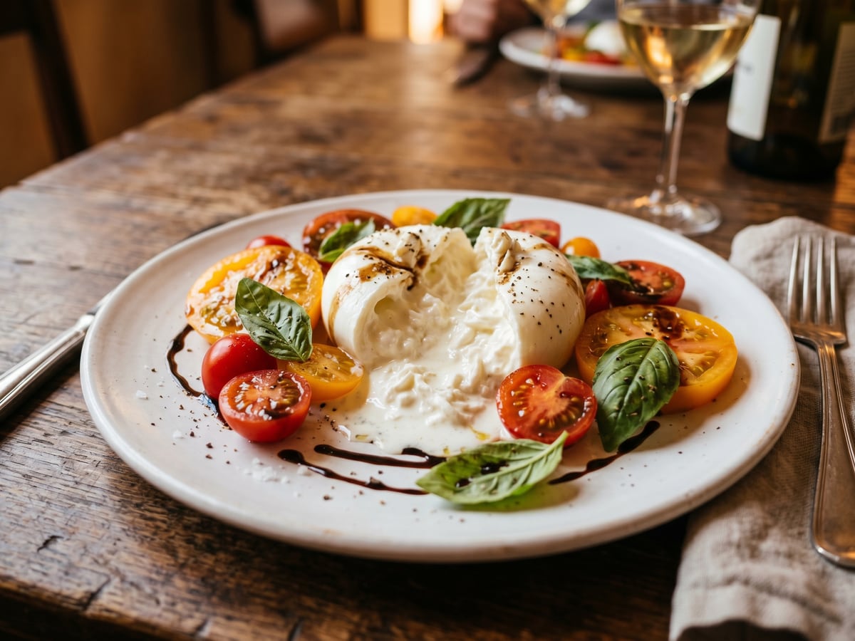 Burrata Caprese