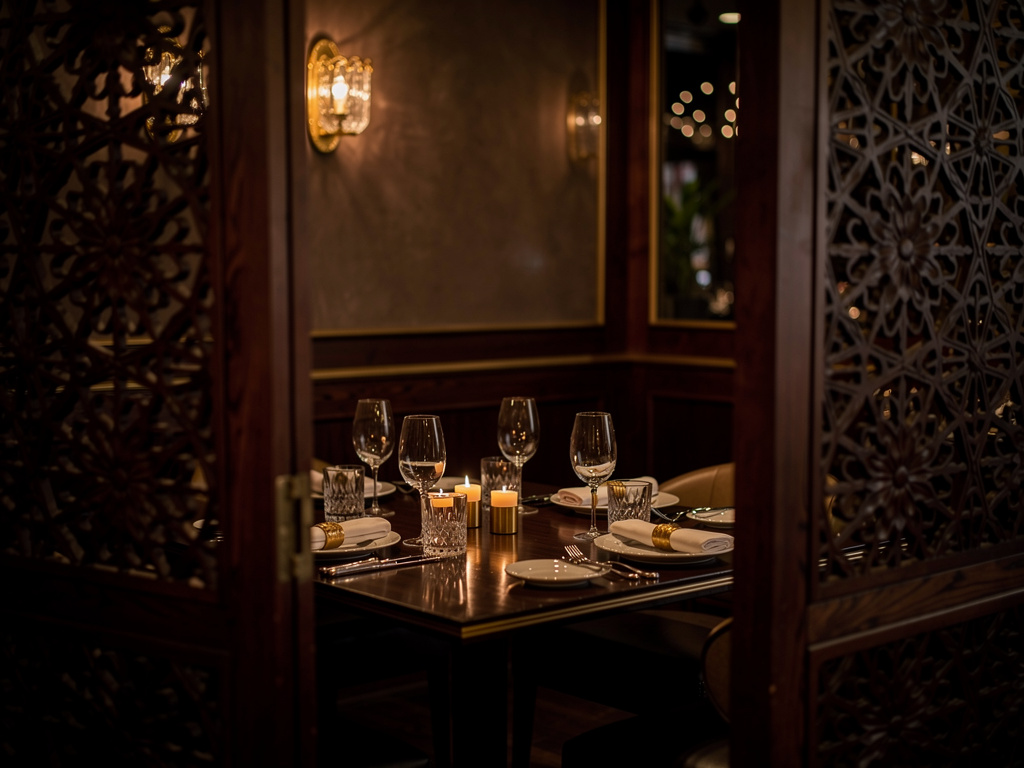 Semi-Private Dining Area